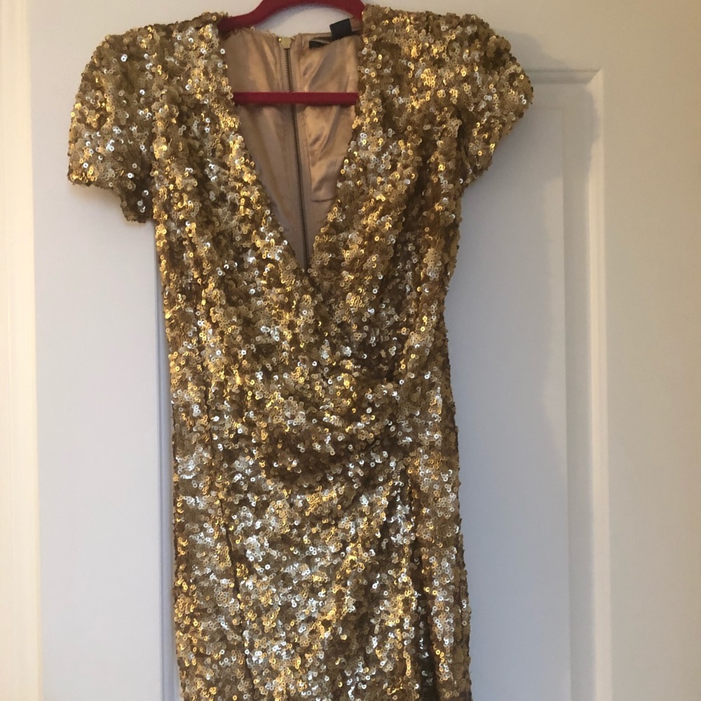 French connection sequin mini dress